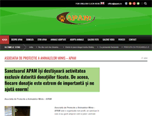 Tablet Screenshot of apam.ro
